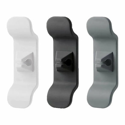 Cord Organizer Wrap Holder 4pcs Kitchen Appliance Cable Winder Adhesive Clip - 4PCS White V528-9360312051512