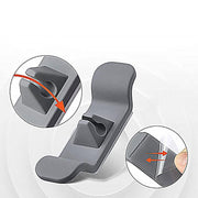 Cord Organizer Wrap Holder 4pcs Kitchen Appliance Cable Winder Adhesive Clip - 4PCS White V528-9360312051512