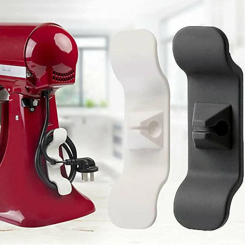 Cord Organizer Wrap Holder 4pcs Kitchen Appliance Cable Winder Adhesive Clip - 4PCS White V528-9360312051512