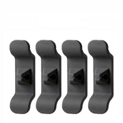 Cord Organizer Wrap Holder 4pcs Kitchen Appliance Cable Winder Adhesive Clip - 4PCS Black V528-9360312051529