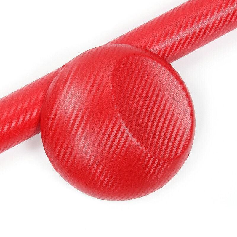 152 x 30CM Car Vinyl Wrap Carbon Fiber Matt Satin Glossy Multi Color Car Tint Car Sticker - Red Carbon Fiber V528-9360312052380