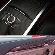 152 x 30CM Car Vinyl Wrap Carbon Fiber Matt Satin Glossy Multi Color Car Tint Car Sticker - Red Carbon Fiber V528-9360312052380
