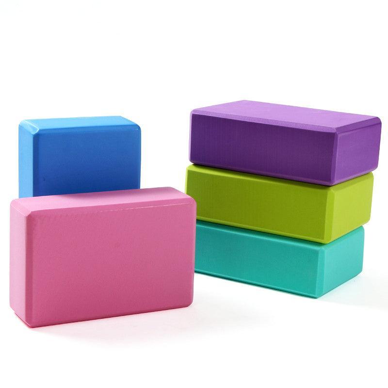 2PCS Yoga Blocks Foam Brick Fitness Exercise Stretch Gym Pilates Tool - Pink V528-9360312054384