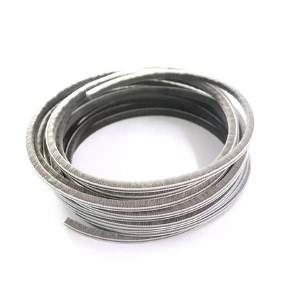 10M Hairy Seal Brush for Door & Window Draught Exclusion - 5x6mm(10M) V528-9360312061894