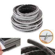 10M Hairy Seal Brush for Door & Window Draught Exclusion - 5x6mm(10M) V528-9360312061894