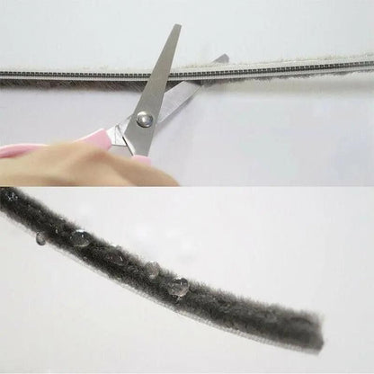10M Hairy Seal Brush for Door & Window Draught Exclusion - 5x6mm(10M) V528-9360312061894