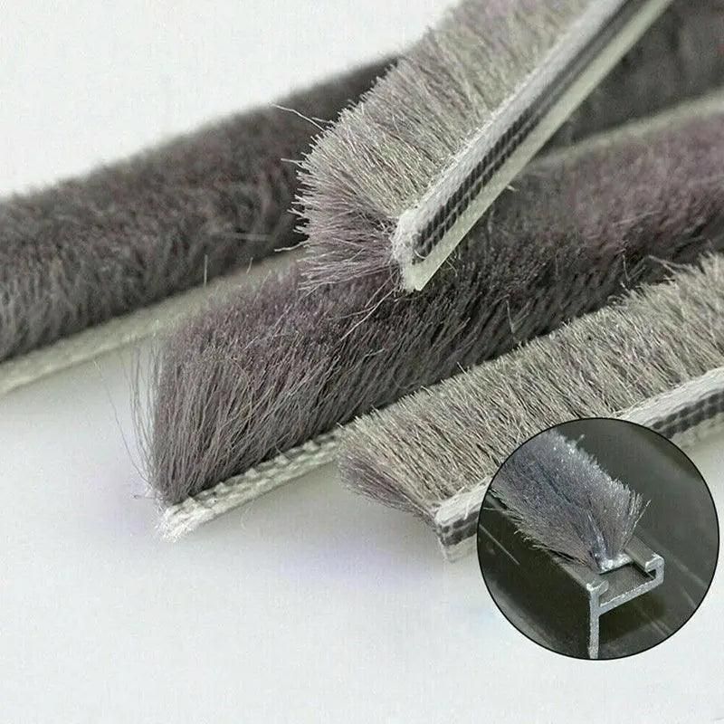 10M Hairy Seal Brush for Door & Window Draught Exclusion - 5x6mm(10M) V528-9360312061894