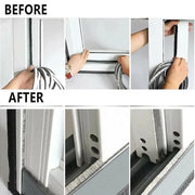 10M Hairy Seal Brush for Door & Window Draught Exclusion - 5x6mm(10M) V528-9360312061894