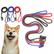 Dog Training Correction Leash Lead Cesar Puppy Pets Millan Slip Nylon Rope 10*140mm - Blue V528-9360312062648