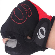 L Size Cycling Bicycle Half Finger Bike Gloves Unisex Anti Slip Padded - Grey V528-9360312065182