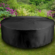 Outdoor Furniture Round 1.28M/1.85M/2.3M Cover Waterproof Garden Table Shelter - 185*110cm V528-9360312070254
