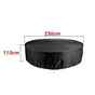 Outdoor Furniture Round 1.28M/1.85M/2.3M Cover Waterproof Garden Table Shelter - 230*110cm V528-9360312070261