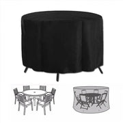Outdoor Furniture Round 1.28M/1.85M/2.3M Cover Waterproof Garden Table Shelter - 230*110cm V528-9360312070261