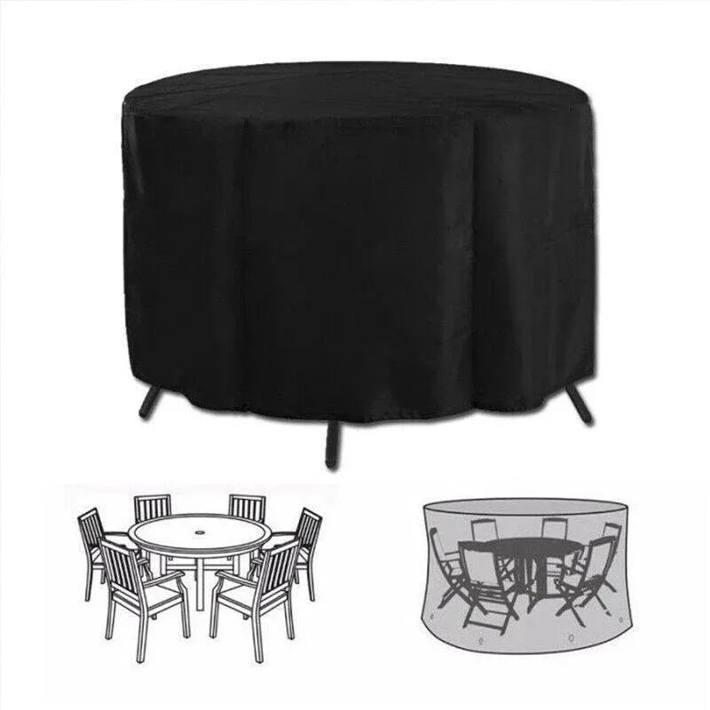 Outdoor Furniture Round 1.28M/1.85M/2.3M Cover Waterproof Garden Table Shelter - 230*110cm V528-9360312070261
