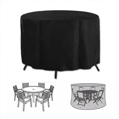 Outdoor Furniture Round 1.28M/1.85M/2.3M Cover Waterproof Garden Table Shelter - 230*110cm V528-9360312070261