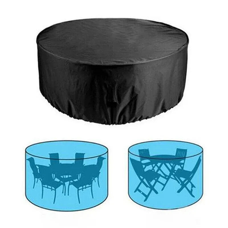 Outdoor Furniture Round 1.28M/1.85M/2.3M Cover Waterproof Garden Table Shelter - 230*110cm V528-9360312070261