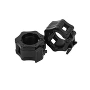 50mm Barbell Clamp Collar Clip Olympic Weightlifting Lift Spring Lock - Black V528-9360312070605