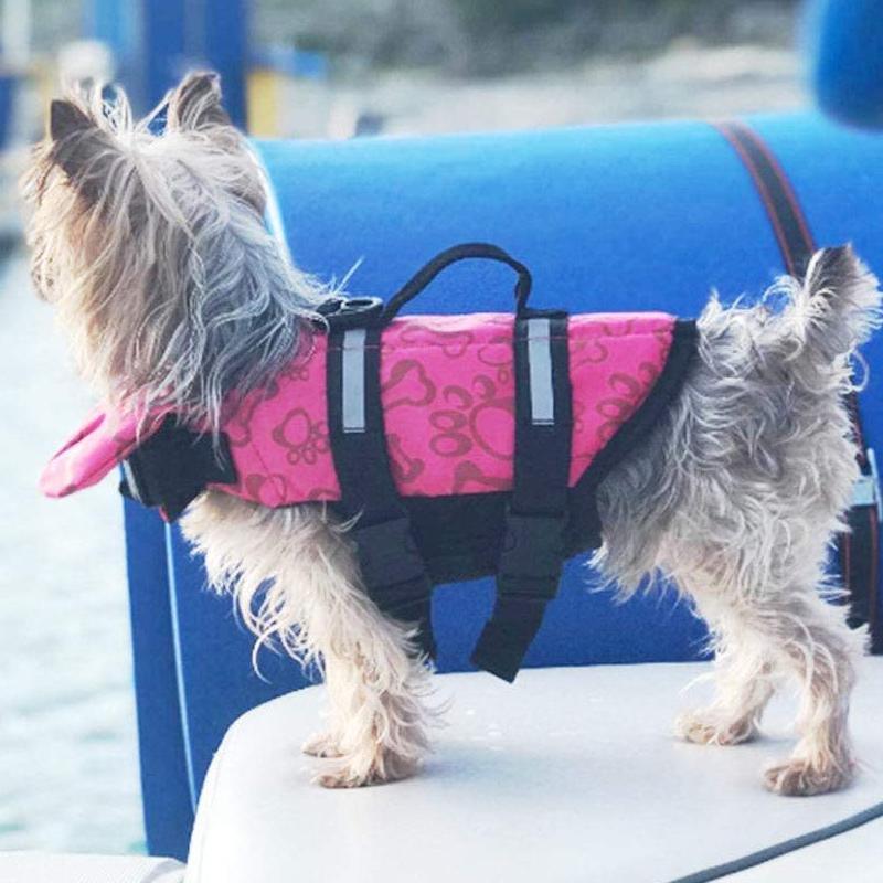 Floatation Vest for Dogs Swimming and Boating with Buoyancy Support Red - XS V528-9360312071268