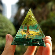 Amethyst Crystal Sphere Orgonite Pyramidamp Obsidians - Blue ring(60mmx60mm) V528-9360312073408