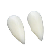 Cosplay Vampire Fangs Fake Teeth for Halloween Costume Party Dress Up 2PCS Prop Set - 15mm-1Piar V528-9360312076485