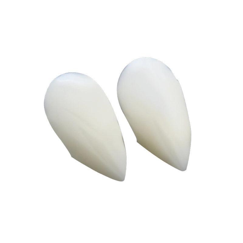 Cosplay Vampire Fangs Fake Teeth for Halloween Costume Party Dress Up 2PCS Prop Set - 17mm-1Piar V528-9360312076492