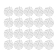 20PCS Wire Storage Cube Plastic Connectors Mesh Snap Plastic Push Grid - White V528-9360312079448