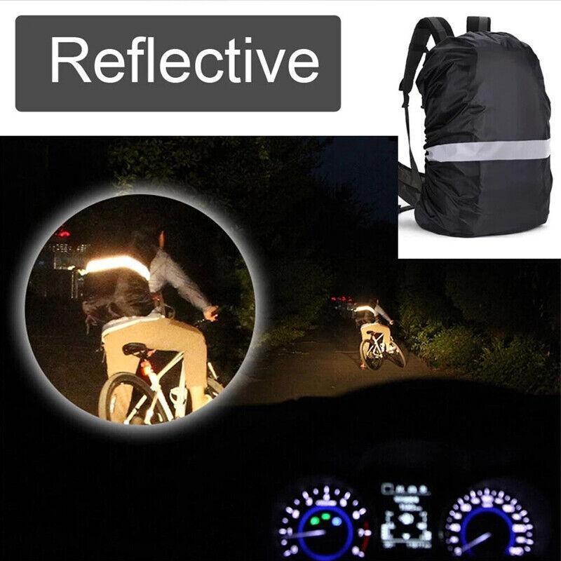 XS Outdoor Foldable Backpack WaterProof Rain Cover Rucksack Camping Travel Bag - Black V528-9360312079479