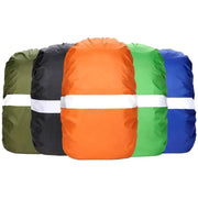 L Size Outdoor Foldable Backpack WaterProof Rain Cover Rucksack Camping Travel - Green V528-9360312079585