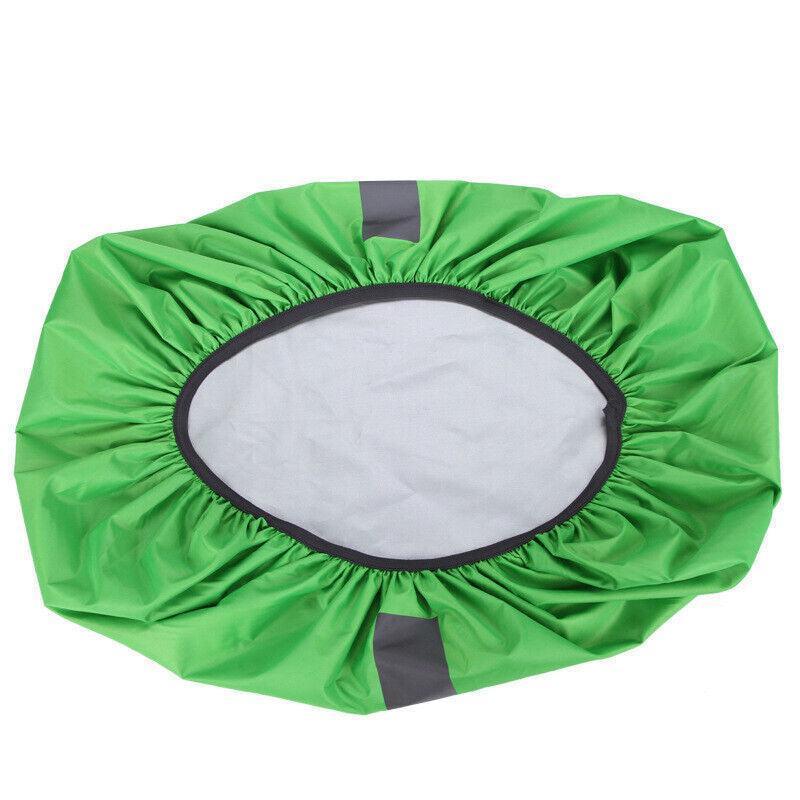 L Size Outdoor Foldable Backpack WaterProof Rain Cover Rucksack Camping Travel - Green V528-9360312079585