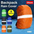 L Size Outdoor Foldable Backpack WaterProof Rain Cover Rucksack Camping Travel - Orange V528-9360312079653