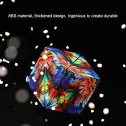 Variety Changeable Magnetic Magic Cube 3D Hand Flip Puzzle Anti Stress Toys Gift - Flame Pattern V528-9360312080017