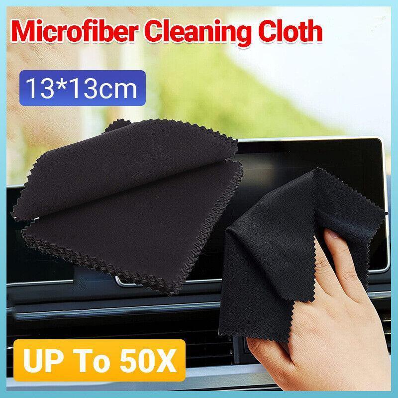 Microfiber Cleaning Cloth Camera Lens Eye Glasses Phone Screen Jewellery Wipes - 5PCS V528-9360312081557
