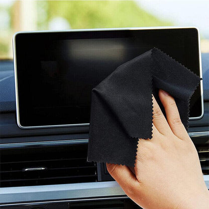 Microfiber Cleaning Cloth Camera Lens Eye Glasses Phone Screen Jewellery Wipes - 5PCS V528-9360312081557