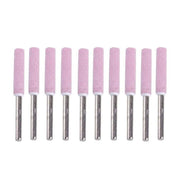 10 Pack Chain Tool Sharpener Grinding Stones for Rotary Bit Kits 4/4.8/5.5mm - 3MM X 4MM