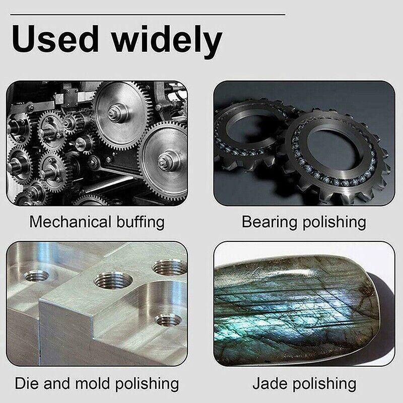 10 Pack Chain Tool Sharpener Grinding Stones for Rotary Bit Kits 4/4.8/5.5mm - 3MM X 5.5MM