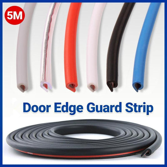 5m Car Door Edge Protector Strip Anti-Scratch Protection Rubber Trim Seal - White V528-9360312083650