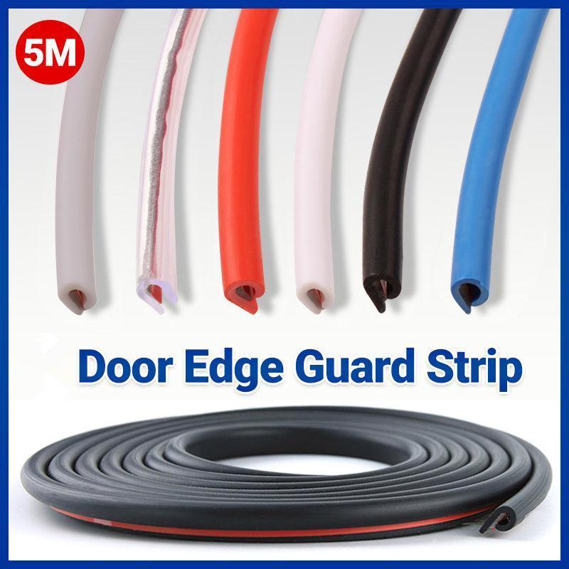 5m Car Door Edge Protector Strip Anti-Scratch Protection Rubber Trim Seal - Red V528-9360312083667