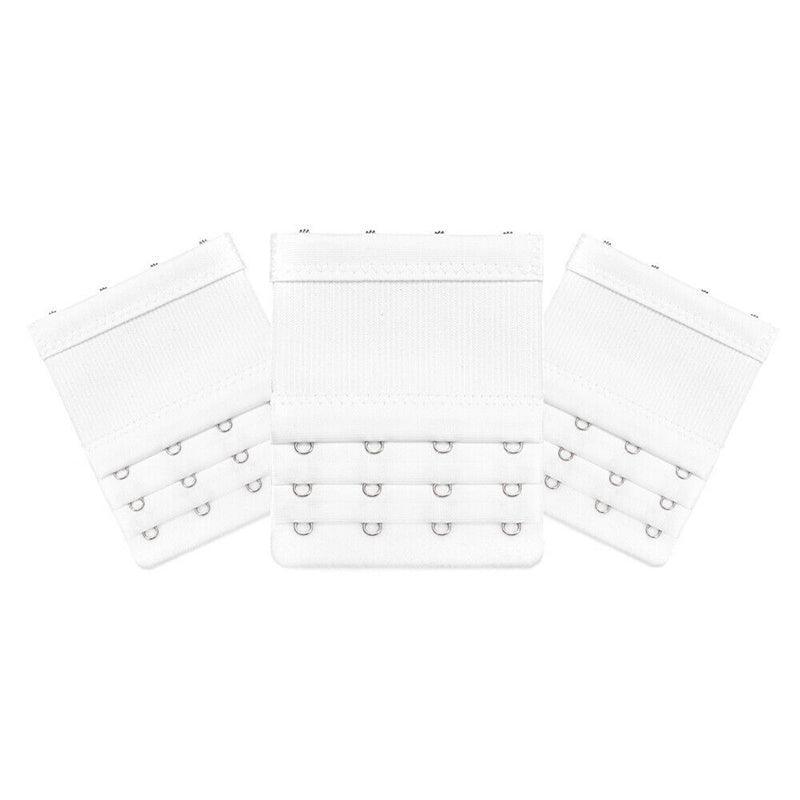 3 Hooks Underwear Extension Bra Buckle Bra Extender Hook Brassiere Strap - Beige V528-9360312084183