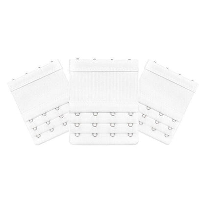 3 Hooks Underwear Extension Bra Buckle Bra Extender Hook Brassiere Strap - Beige V528-9360312084183