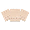 4 Hooks Underwear Extension Bra Buckle Bra Extender Hook Brassiere Strap - Beige V528-9360312084190