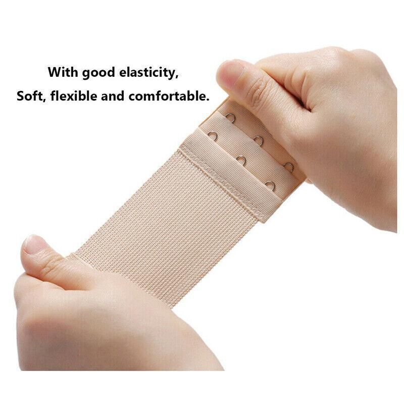 4 Hooks Underwear Extension Bra Buckle Bra Extender Hook Brassiere Strap - Red V528-9360312084220