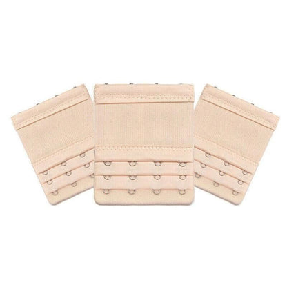 4 Hooks Underwear Extension Bra Buckle Bra Extender Hook Brassiere Strap - Black V528-9360312084251