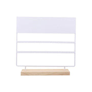 Earring Stand Display Rack 3-Tier Ear Stud Holder Jewelry Organizer 144 Holes - White V528-9360312084459