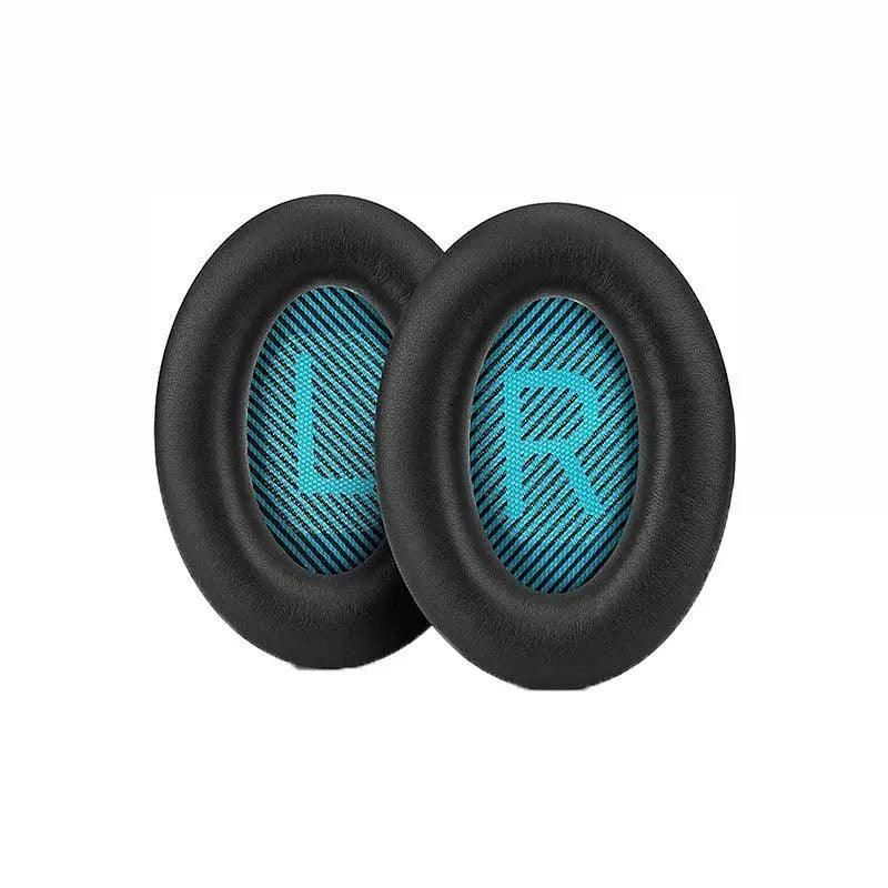 Replacement Ear Pads Cushions For Bose Quietcomfort 35 Qc35 Ii Qc25 Qc15 Ae2 - Black-Blue V528-9360312085760