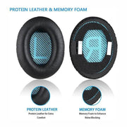 Replacement Ear Pads Cushions For Bose Quietcomfort 35 Qc35 Ii Qc25 Qc15 Ae2 - Black-Blue V528-9360312085760