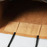 50X Kraft Paper Bags Gift Shopping Carry Craft Brown Bag With Handles - S-15cmx21cmx8cm V528-9360312087832