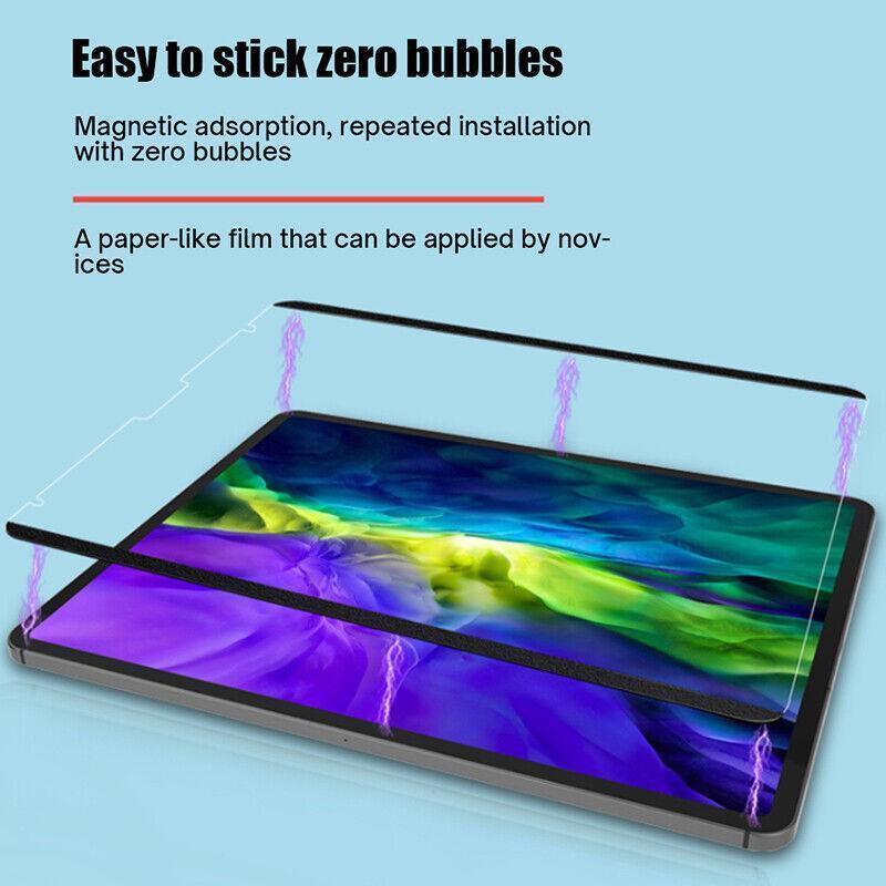 Magnetic Paper Film Like Screen Protector For Ipad Pro11 Mini Air 4 9.7 10.2 - iPad Mini 4/5 (7.9") V528-9360312106236