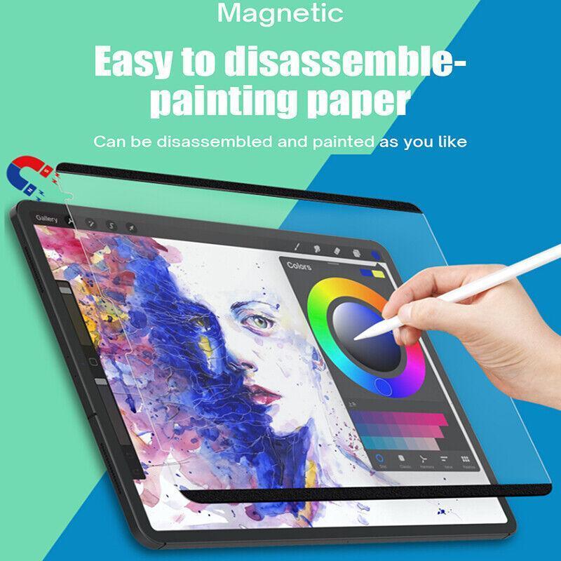 Magnetic Paper Film Like Screen Protector For Ipad Pro11 Mini Air 4 9.7 10.2 - iPad Pro 2018/2020/2021, iPad V528-9360312106342