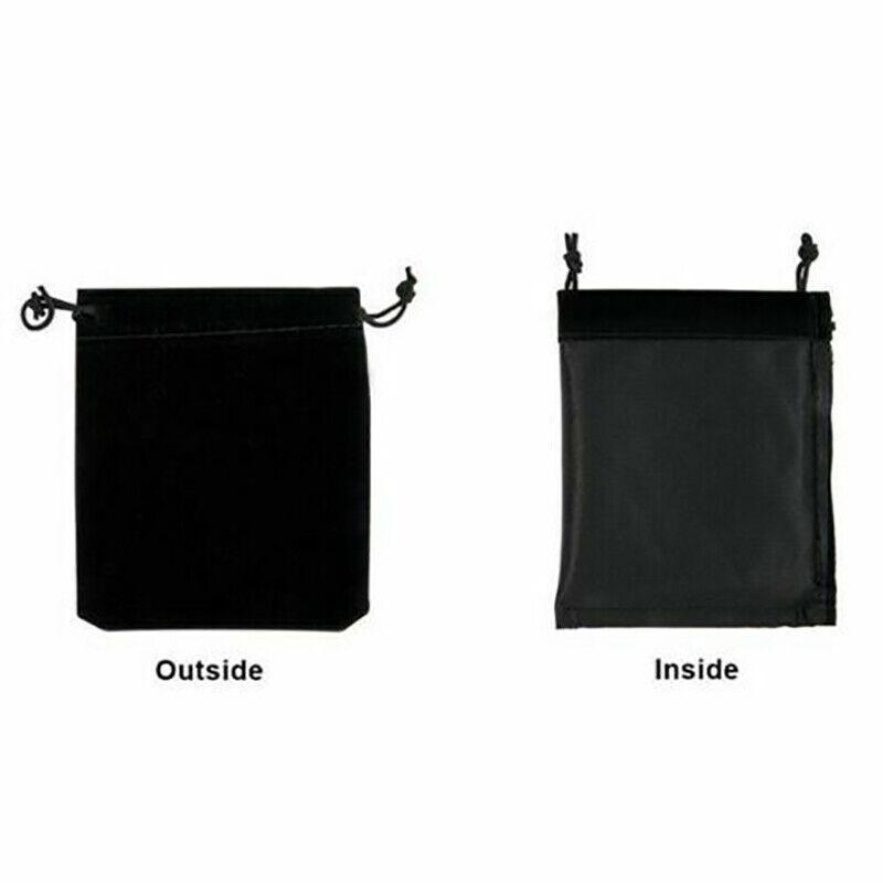 50X Small Velvet Cloth Drawstring Bags Gift Bag Jewelry Ring Pouch Earring Favor 7x9 - Purple V528-9360312112664