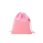 50X Small Velvet Cloth Drawstring Bags Gift Bag Jewelry Ring Pouch Earring Favor 7x9 - Pink V528-9360312112725